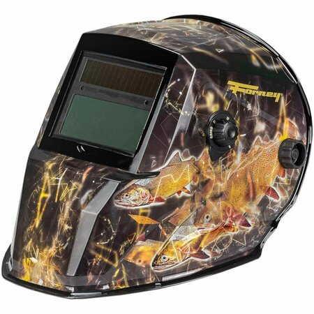 DEFENSEGUARD Auto-Darkening Variable Shade Outdoor Angler Welding Helmet DE3325538